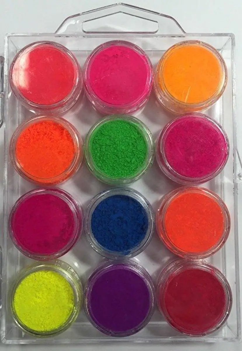 Korneliya NEON Pigment Box 12 Kleuren