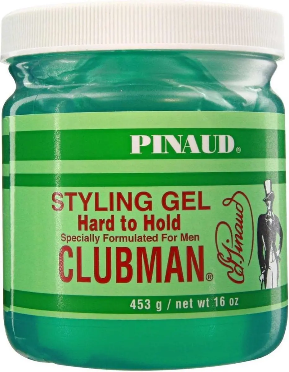 Clubman Pinaud Hard to Hold Styling Gel 453g