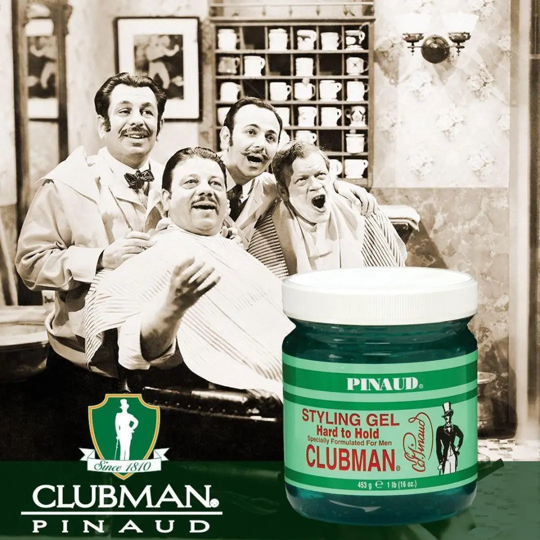 Clubman Pinaud Hard to Hold Styling Gel 453g
