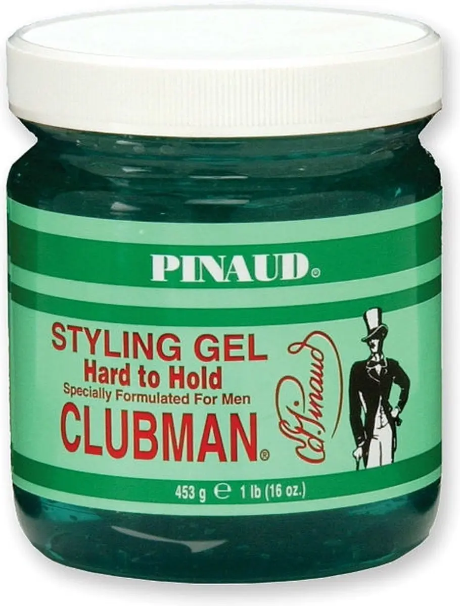 Clubman Pinaud Hard to Hold Styling Gel 453g