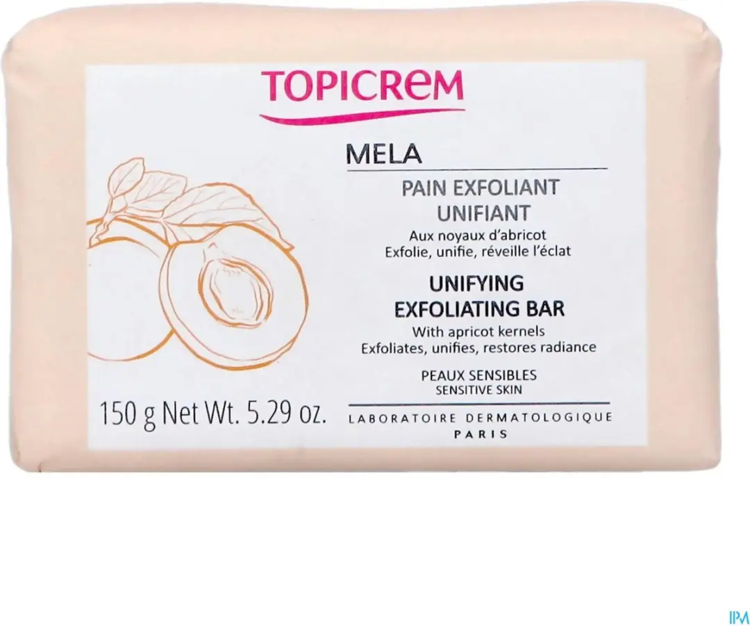Topicrem Mela Egal Exfoliërende Zeeptablet 150g