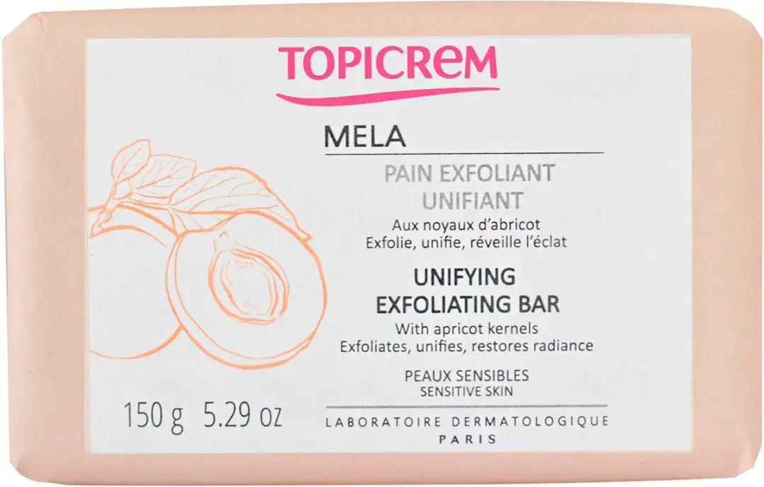 Topicrem Mela Egal Exfoliërende Zeeptablet 150g