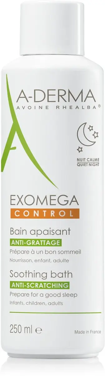 A-derma Exomega Control Douchegel 250ml - afbeelding 6 van 6