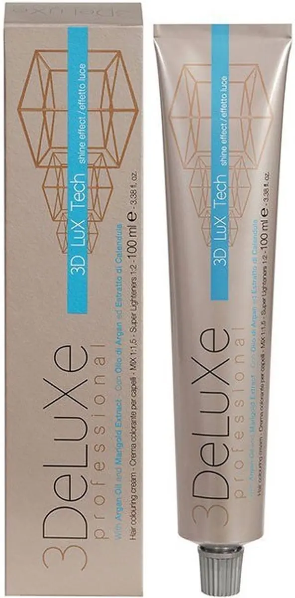 3Deluxe Professional Hair Color Cream Blauw 100ml