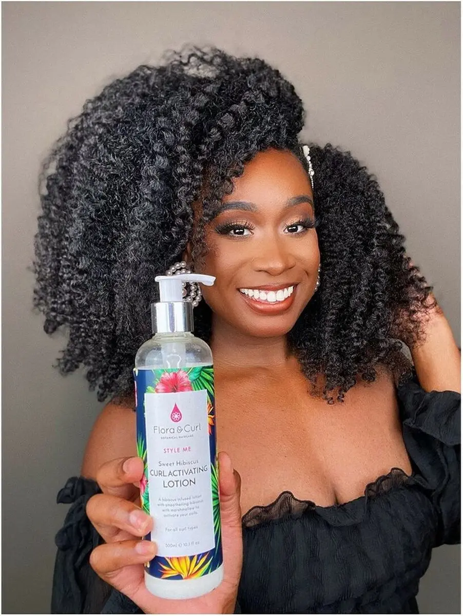 Flora & Curl Sweet Hibiscus Curl Activating Lotion 300ml