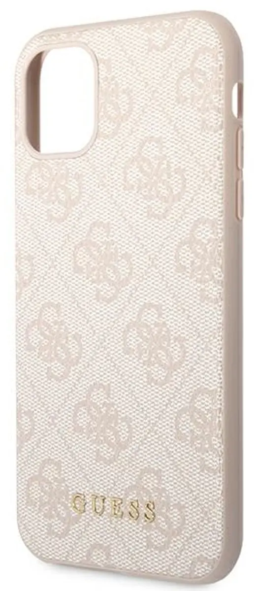 Guess 4G Back Case Apple iPhone 11 - Roze - MPN 3666339016241