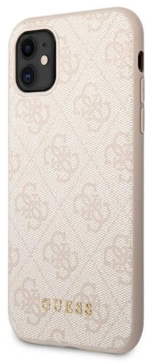 Guess 4G Back Case Apple iPhone 11 - Roze - MPN 3666339016241