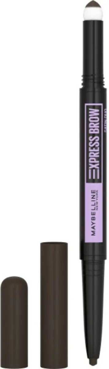 Maybelline Brow Satin Duo 05 Black Brown - 3 Stuks