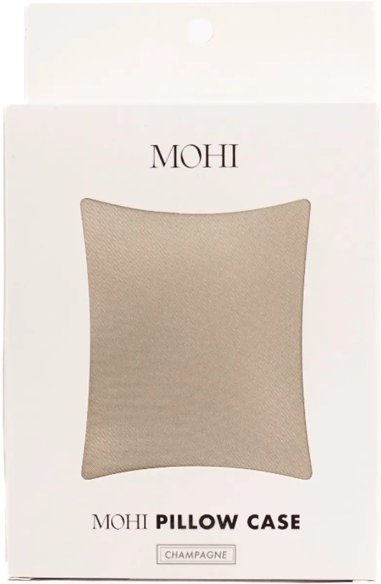 Max Pro x MOHI Satin Kussensloop Champagne