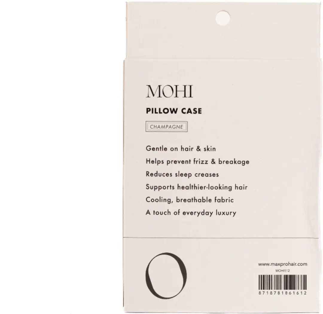 Max Pro x MOHI Satin Kussensloop Champagne