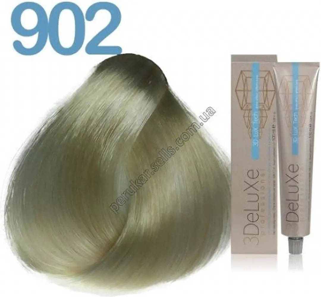 3Deluxe Haarverf Cream 902 Licht Blond