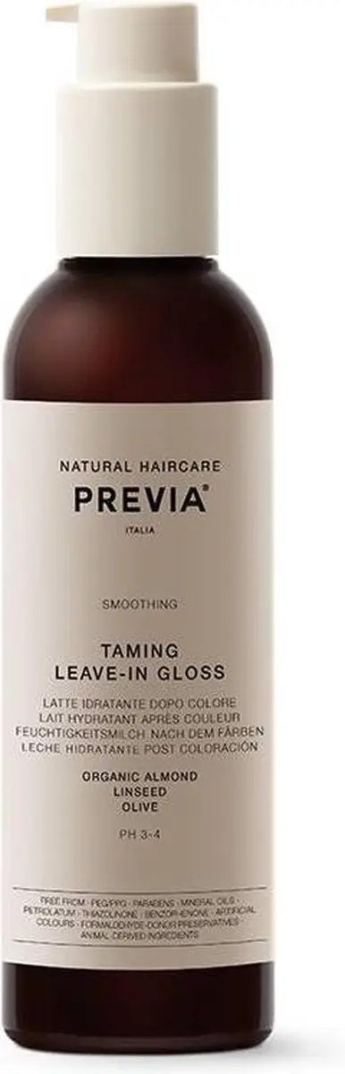 Previa Natural Haircare Smoothing Leave-in Gloss 200ml