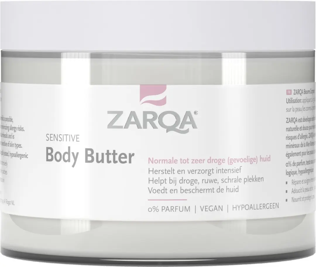Zarqa Sensitive Body Butter 250ml - Dode Zee Mineralen