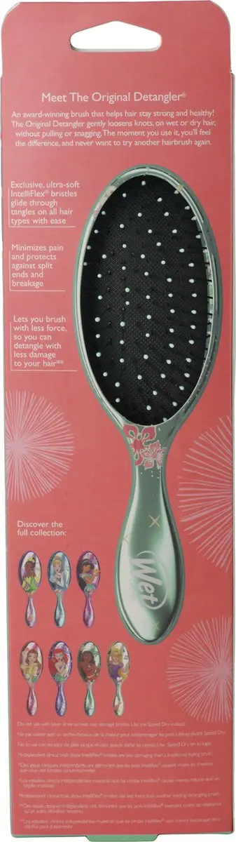 The Wet Brush Original Detangler Disney Princess Moana - Meerkleurig