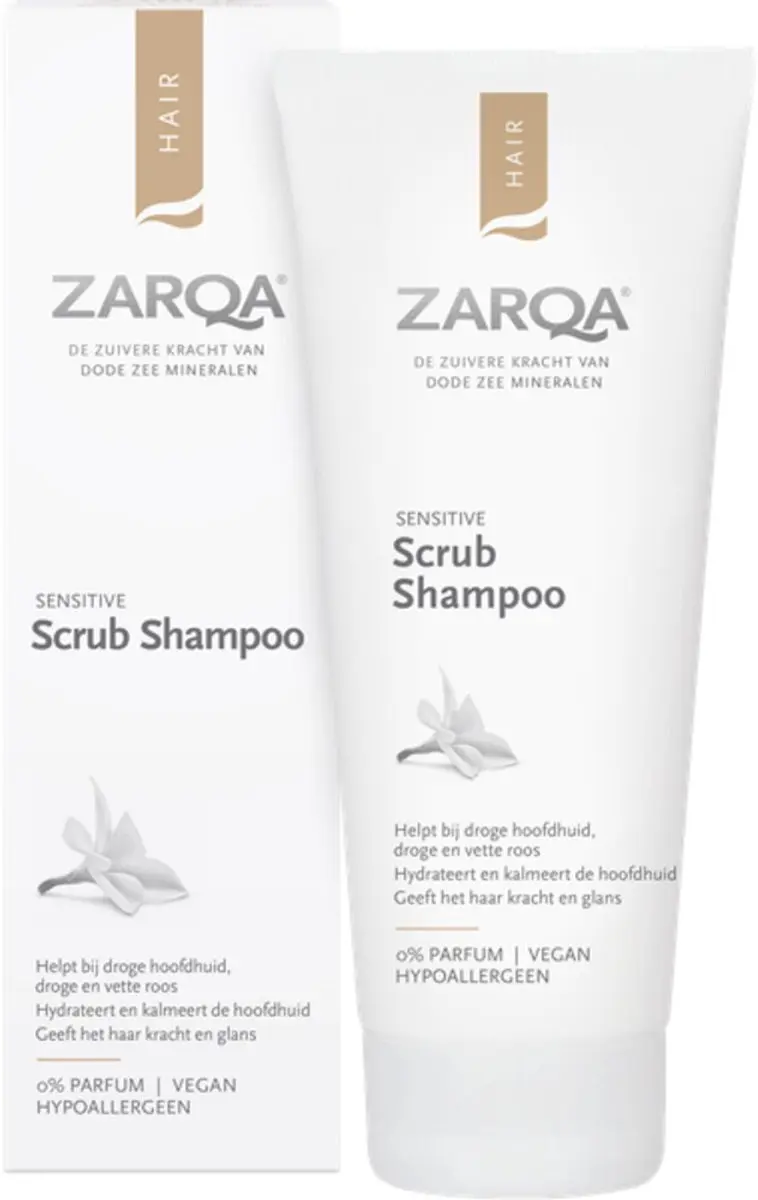 Zarqa Scrub Shampoo Sensitive 3x200ml