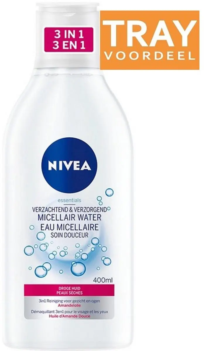 NIVEA Micellair Water Droge Huid 4000ml