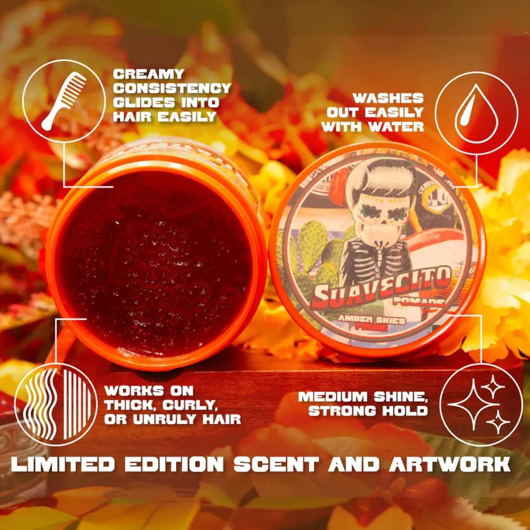 Suavecito Firme Hold Pomade Amber Skies - 113ml