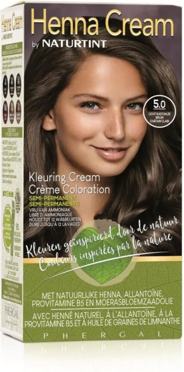 Naturtint Henna Cream 5.0 Licht Bruin