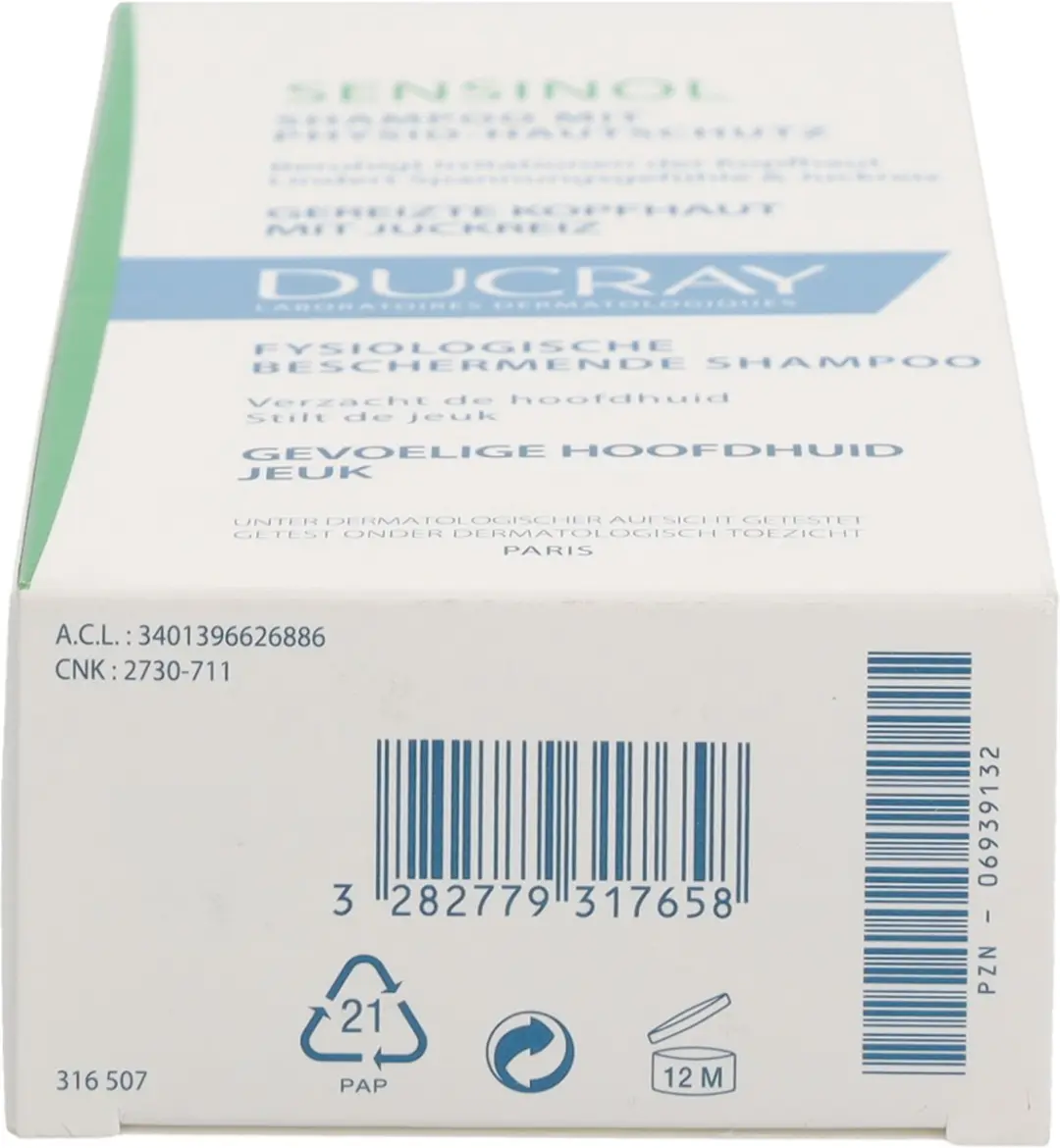 Ducray Sensinol Shampoo 200ml