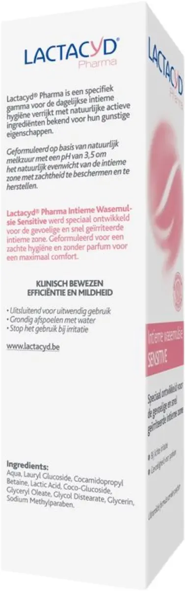 Lactacyd Pharma Sensitive Intieme Wasemulsie 250ml