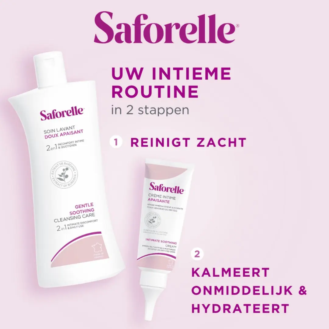 Saforelle Zachte Wasoplossing 250ml - 25 Stuks