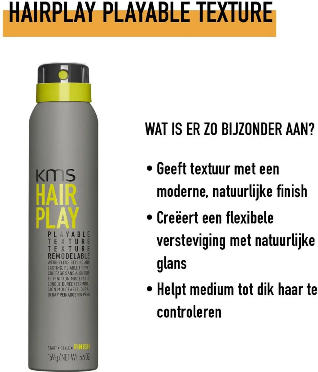 KMS Hair Hair Play Playable Texture 200ml