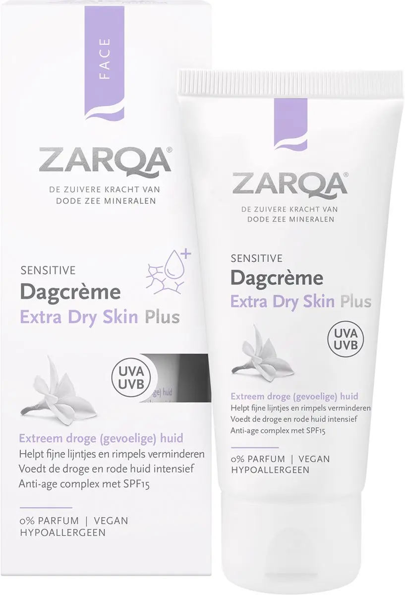 Zarqa Dagcreme Extra Dry Skin Plus 50ml - SPF15