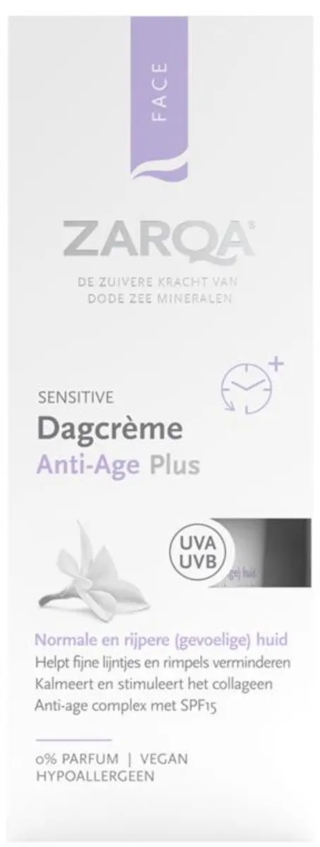 Zarqa Dagcrème Anti-Age Plus Sensitive 50ml