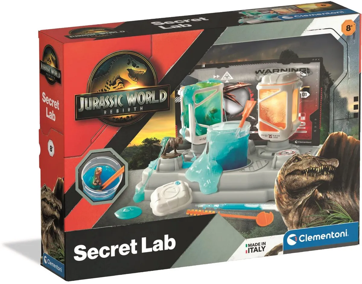 Clementoni Jurassic World Secret Lab Experimenteerset - Multikleur