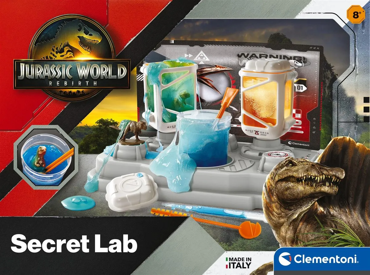 Clementoni Jurassic World Secret Lab Experimenteerset - Multikleur