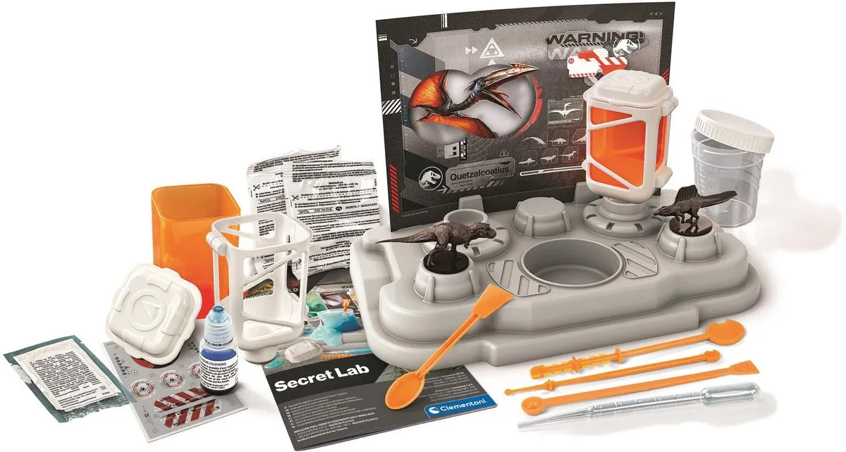 Clementoni Jurassic World Secret Lab Experimenteerset - Multikleur