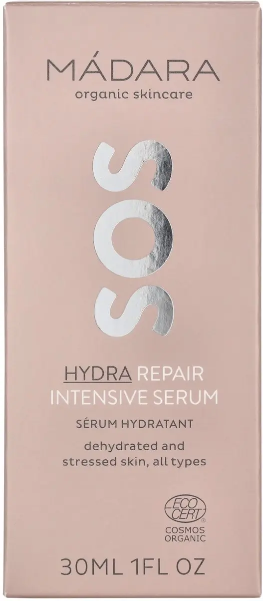 MÁDARA SOS Hydra Herstellend Serum 30ml - Pioenroos