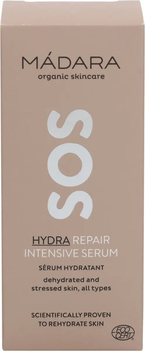 MÁDARA SOS Hydra Herstellend Serum 30ml - Pioenroos - afbeelding 6 van 6