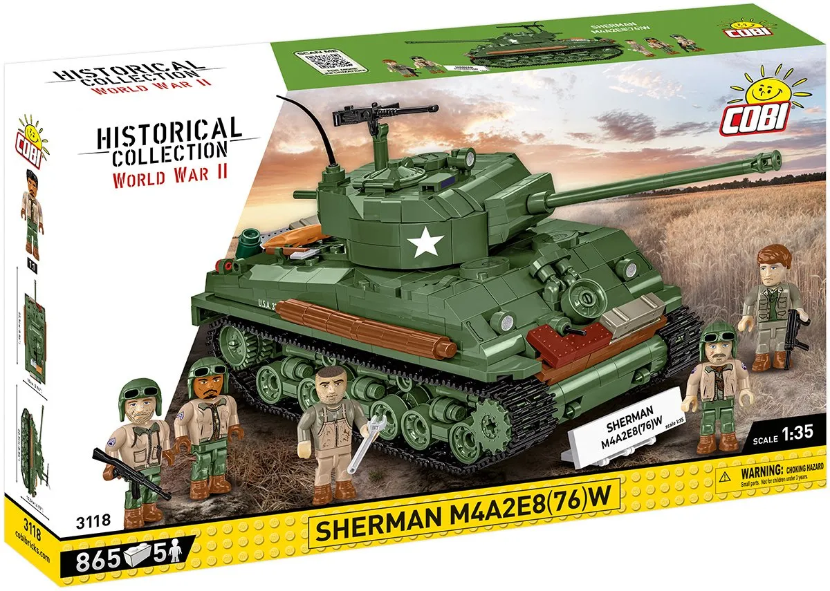Cobi Sherman M4A2E8 (76)W