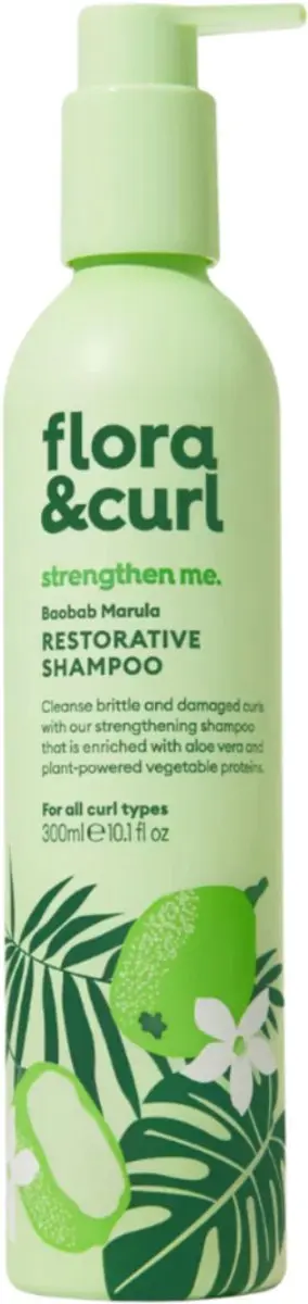 Flora & Curl Strengthen Me Shampoo 300ml