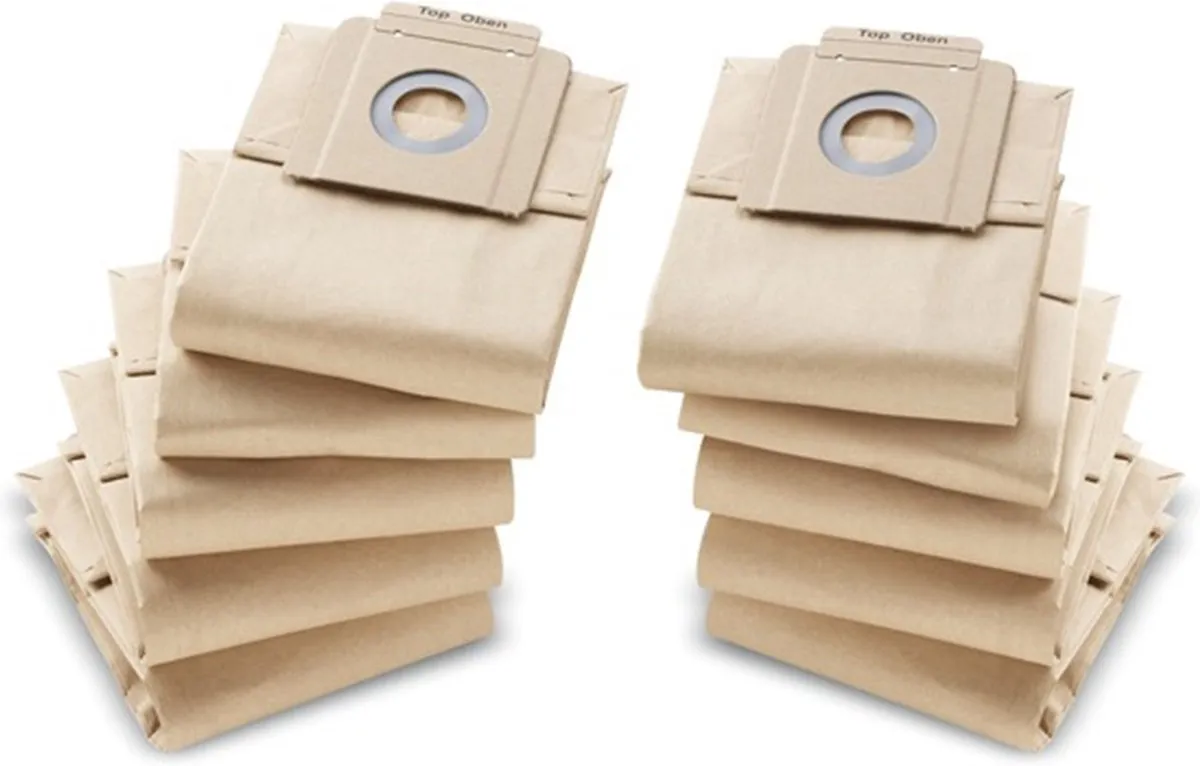 Kärcher 69043330 Stofzuigerzakken - 10 Stuks