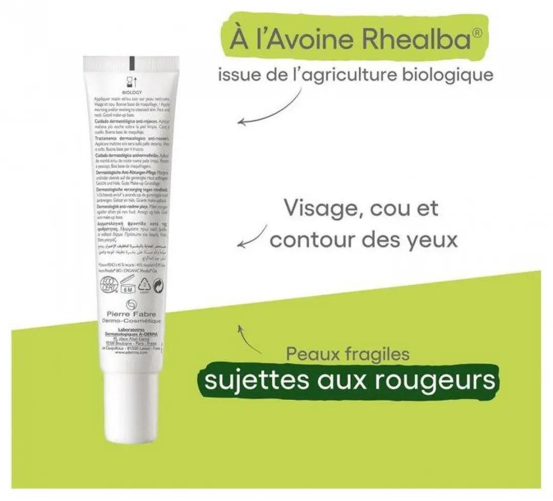 A-Derma Biology Anti-Roodheidscrème 40ml