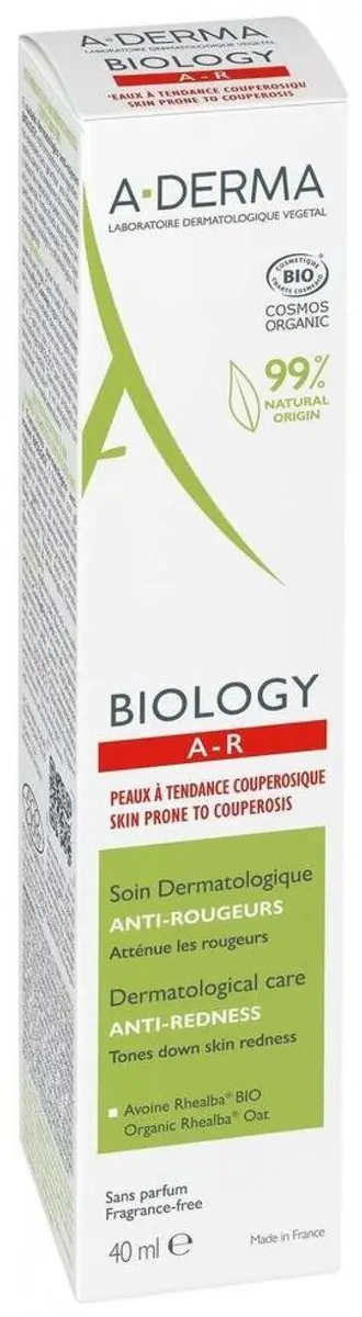 A-Derma Biology Anti-Roodheidscrème 40ml