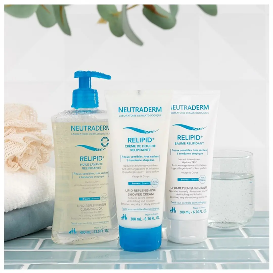 Neutraderm Olie Relipid+ Reinigingsolie 400ml