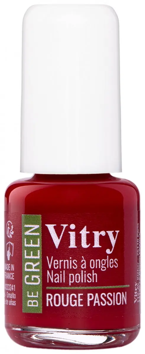 Vitry Be Green Nagellak Passie Rood 6ml
