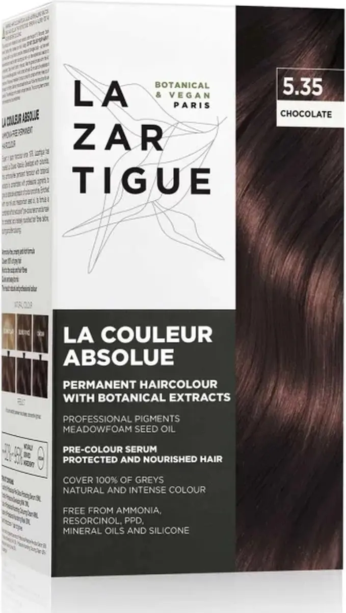 Lazartigue La Couleur Absolue Mahogany Gold 5.35 Haarkleurset