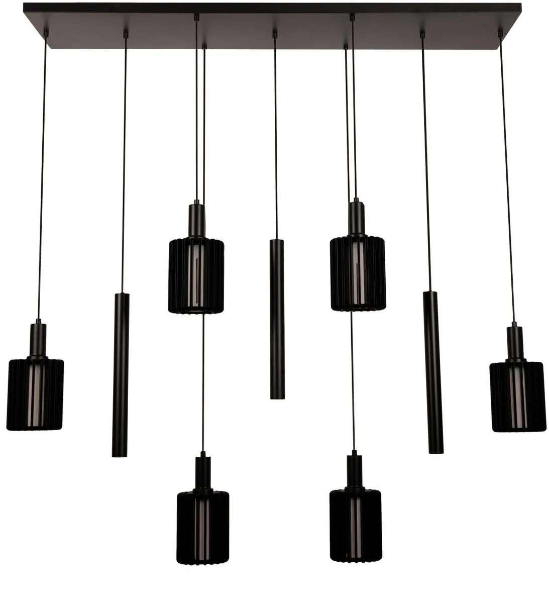 Lucide Lambres Hanglamp 6xE27 - Zwart