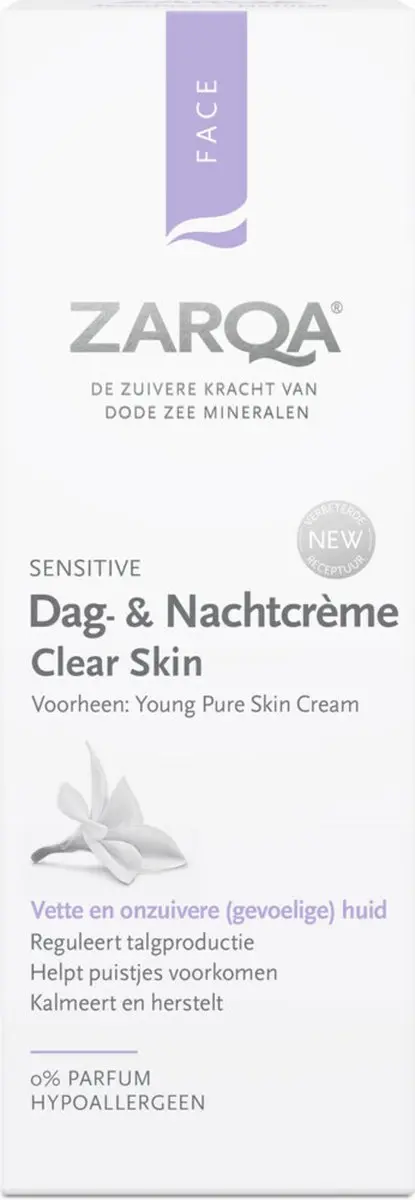 Zarqa Clear Skin Dag- en Nachtcrème