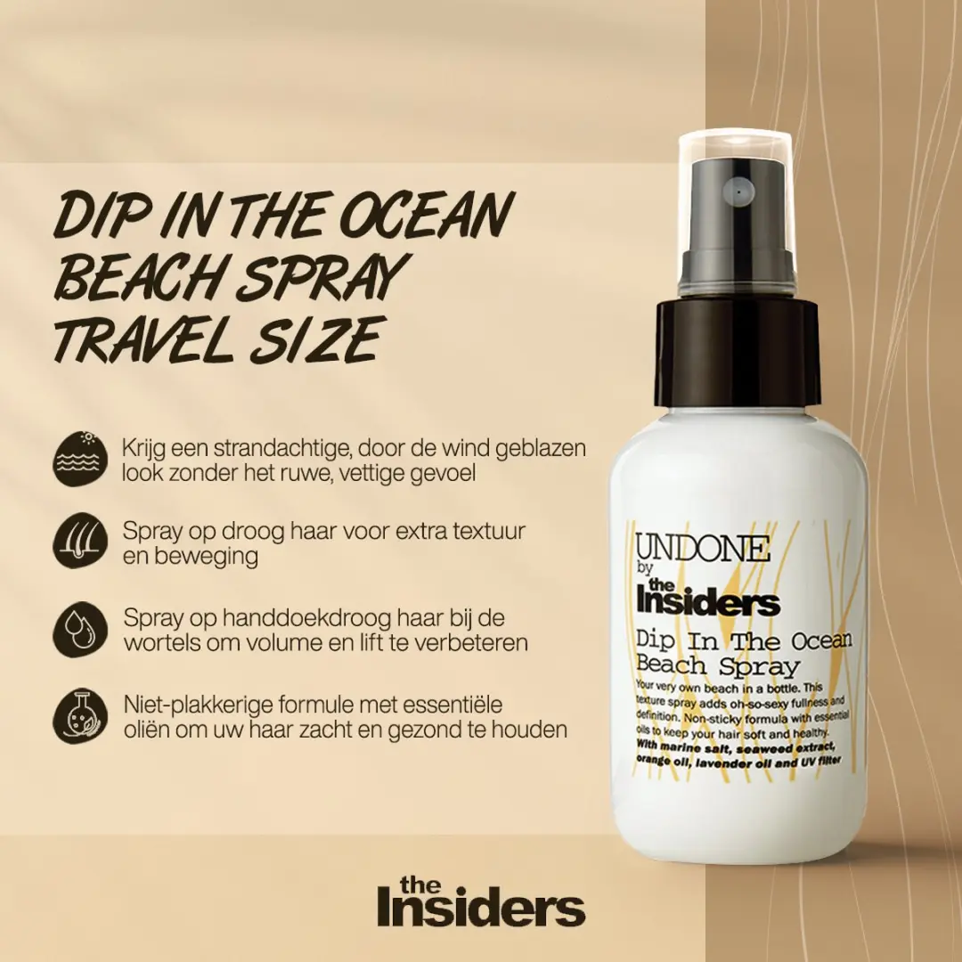 The Insiders Dip In The Ocean Beach Styling Spray 100ml
