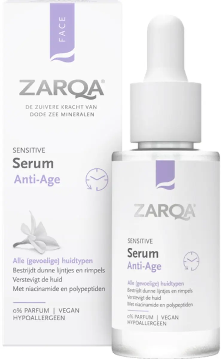 Zarqa Sensitive Serum Anti Age 30ml - Hypoallergeen