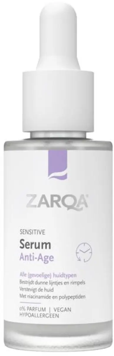 Zarqa Sensitive Serum Anti Age 30ml - Hypoallergeen - afbeelding 6 van 6