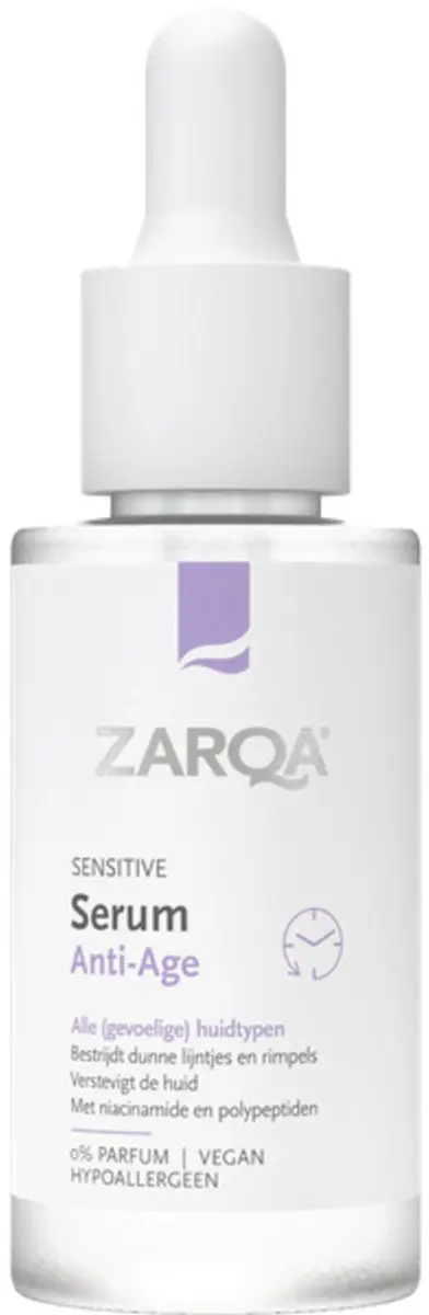 Zarqa Sensitive Serum Anti Age 30ml - Hypoallergeen
