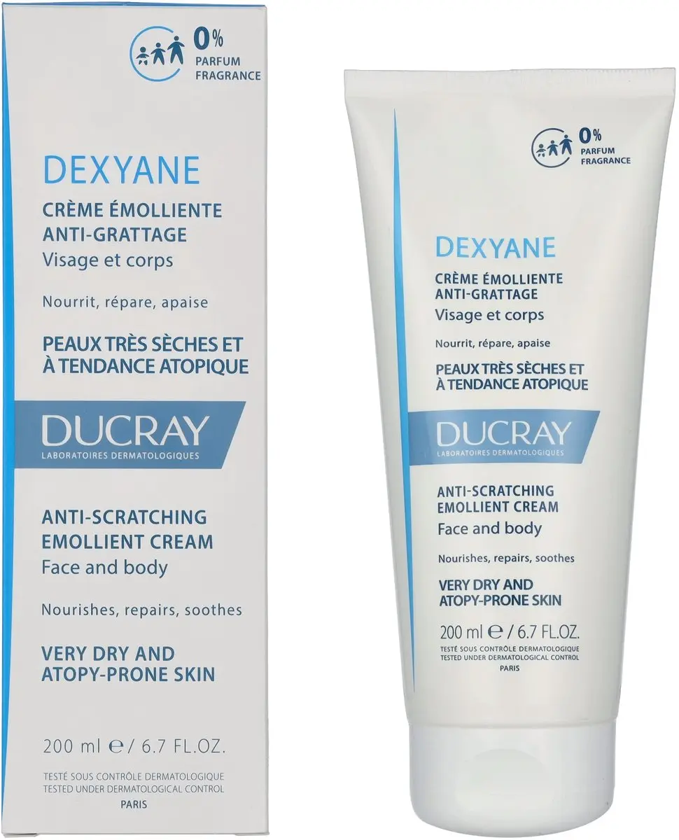 Ducray Dexyane Crème Emolliente Anti-Grattage 200ml