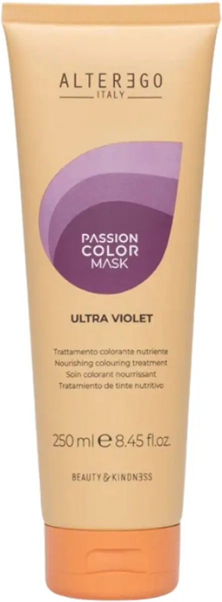 Alter Ego Passion Color Mask 250ml - Oranje - Gekleurd haar