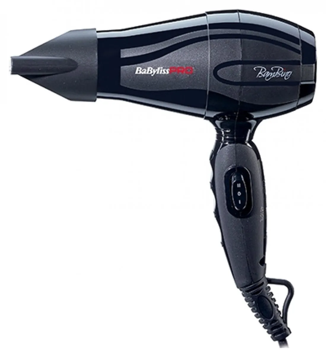 Babyliss BamBino 1200W Reis Föhn - Zwart